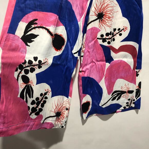 Lisa Sander for Anthropologie Wide-Leg Pull On Pants Multicolor Size M - Picture 7 of 12